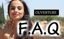 F.A.Q opening |  أسئلتكم هنا ♥
