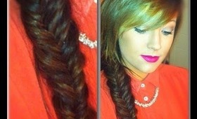 Fish-Tail Braid Tutorial...