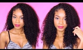 Curly Hair Quickweave Hairstyle Maintenance► Natural Hair