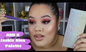 New Jackie Aina X ABH & New ABH Liquid Liner Review + Try On