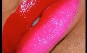 Red & Pink Ombre Lips| Lip Jams Series