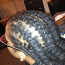 Stright Backs With Dread Locs, My Daughter