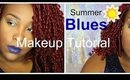 Summer Blues Makeup Tutorial