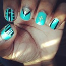 my nails design from tumblr 