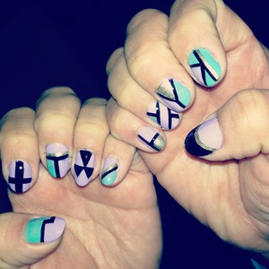 Follow me on instagram for more nail designs! @anaregalado 