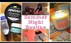 My Summer Night Routine