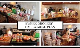 2 Week Grocery Haul & Meal Plan | Kroger (They Shopped for Me)
