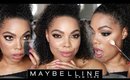 AFFORDABLE GLAM ONE BRAND TUTORIAL - MAYBELLINE