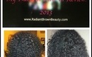 2013 Natural Hair in Review | Still on a Journey to Waist Length