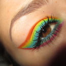 Gay Pride Rainbow Inspired Eyes