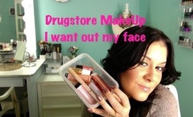 Drug Store MakeUp I Want Out My Face :}