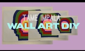 Tame Impala DIY Wall Art | Quaren-Tingz