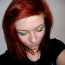 Yellow And Blue Makeup 