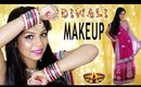 Easy Diwali Makeup Tutorial 2015 | SuperPrincessjo