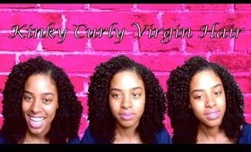 My Aliexpress Kinky Curly Install & One Week Update!