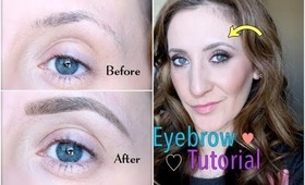 Eyebrow Tutorial | How I Fill in My Eyebrows feat. Anastasia Beverly Hills Dipbrow Pomade