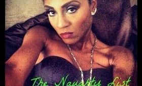 The Naughty List Makeup Look