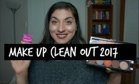 Make Up Clean Out 2017| Project Pan