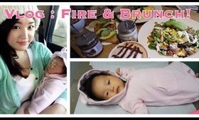 VLOG: Fire!! & Brunch♡ | ANGELLiEBEAUTY