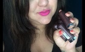 Maybellibe Matte Lipstick Swatches and Mini Review!