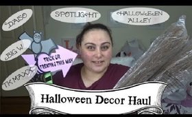Halloween Haul 2018 - TK Maxx, Spotlight, Big w, Daiso, Halloween Alley