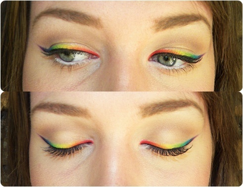 Forsvinde Aflede kvarter Rainbow Eyeliner ! :) | Meg W.'s (MegUp) Photo | Beautylish