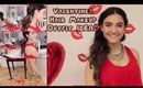 Valentines Day: Hair, Makeup & Outfit IDEAS |COLLAB Kelsbeautytips