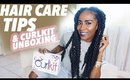 July CurlKit Unboxing + Natural Hair Care Tips!