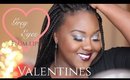 Valentines Makeup: Grey Eyeshadow and Deep Plum Lips