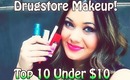 Top 10 Drugstore Makeup Under $10