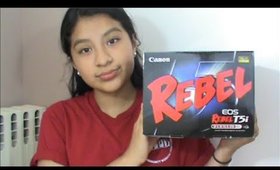 Unboxing:My New Camera {Canon EOS Rebel T5i}