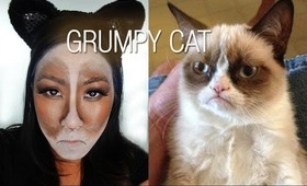 Halloween Makeup - Grumpy Cat - Easy!