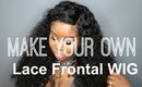 Make a Lace Frontal Wig Easy! | WhiteLabelHair |
