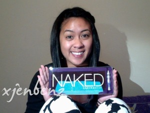 Got my Naked Palette as my late birthday present.