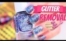 HOW TO EASILY REMOVE GLITTER NAIL POLISH