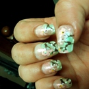 Cherry blossom nails