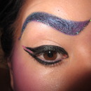 Glitter Line Brow, Double Wing 