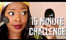 15 Minute Makeup Challenge!!! | Bellesa Africa