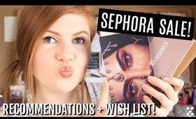 15% OFF AT SEPHORA | MY SEPHORA SPRING SALE RECOMMENDATIONS & WISH LIST