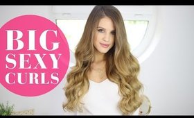 3 Easy Ways to Get BIG SEXY CURLS | Luxy Hair