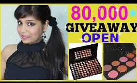 International OPEN Summer GIVEAWAY 2014,Coastal Scents Makeup Palettes ,80 K subscribers Giveaway