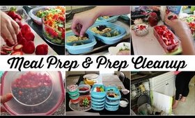 MEAL PREP & PREP CLEANUP | Best Homemade Ranch EVER!!!