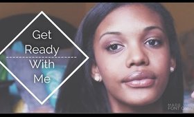Get Ready With Me | Gold + Burgundy
