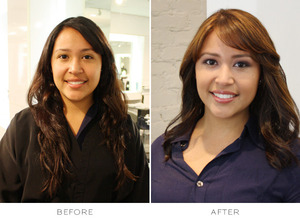 Makeover at Cristophe Salon in Beverly Hills