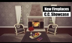 Sims 4 C.C. Showcase New Fireplaces