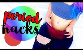 10 Period Hacks All Girls NEED To Know!