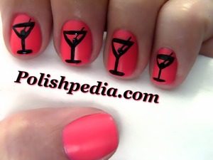 For all of you partiers out there!

Watch My Video Tutorial @ http://polishpedia.com/tequila-new-years-nail-art.html