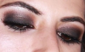 Ojos Ahumados! + Maquillaje Perfecto en Segundos! - Easy Smokey Eye Makeup! por Lau