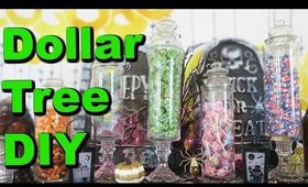 Dollar Tree DIY - Apothecary Jars