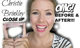 Christie Brinkley CLOSE UP /Does it really work? (FREE SAMPLES!!!)